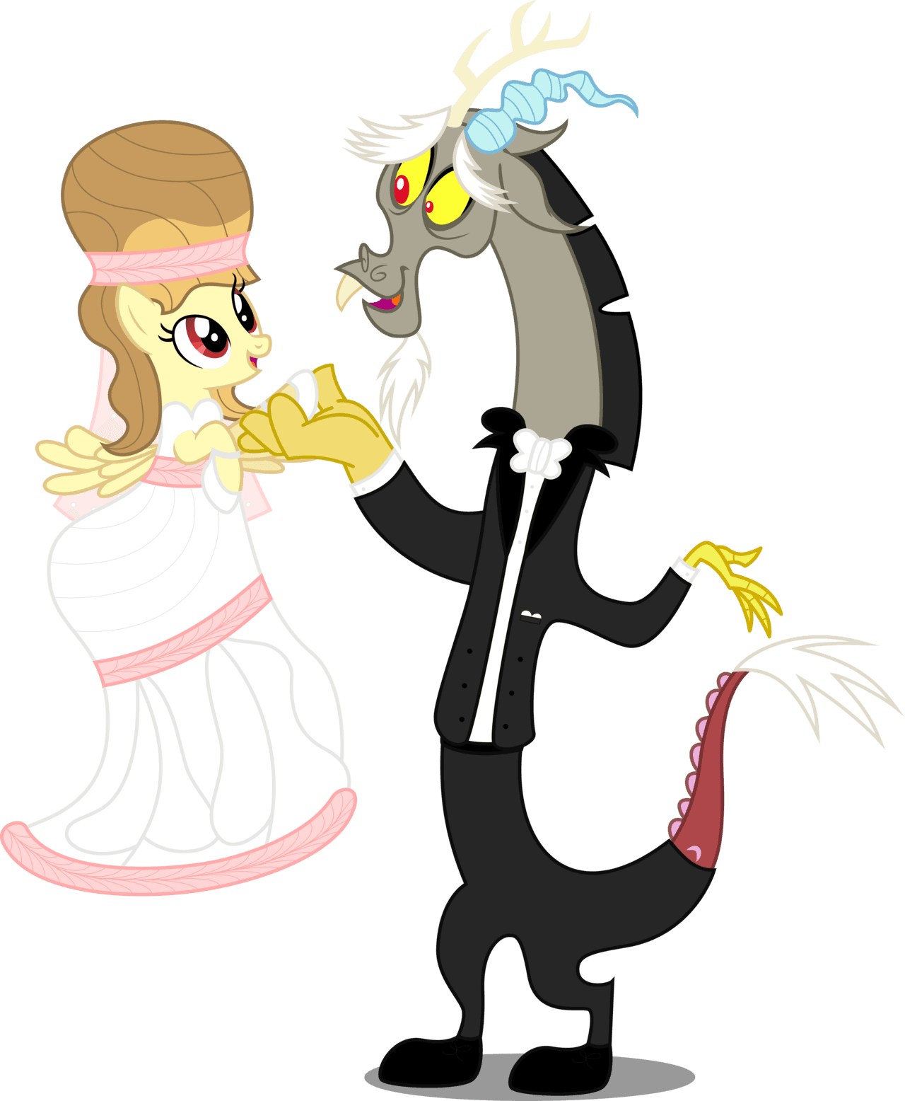 Oneandonly-cs - Info - Discord And Celestia Wedding - Free Transparent PNG Clipart Images Download. - Transparent PNG Free Download | PNGio