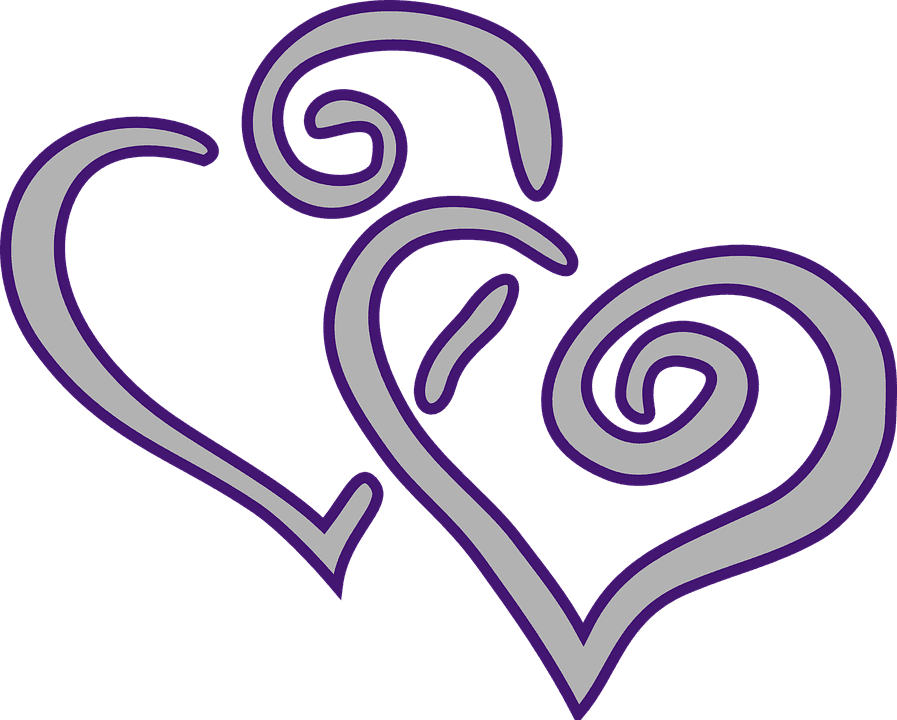 Collection Of Line Heart Cliparts - Happy Silver Wedding Anniversary - Free Transparent PNG Clipart Images Download. - Transparent PNG Free Download | PNGio