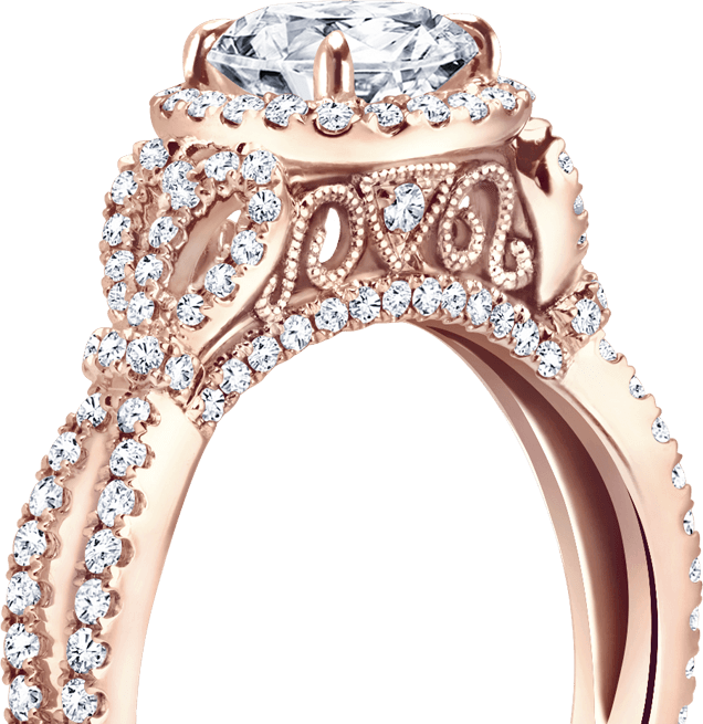 The Engagement Ring Of Your Heart's Desire - Designer Diamond Wedding Rings - Free Transparent PNG Clipart Images Download. - Transparent PNG Free Download | PNGio