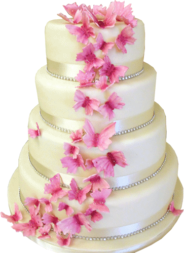 Wedding Cake Clipart Png For Kids - Pink Wedding Cake Png - Free Transparent PNG Clipart Images Download. - Transparent PNG Free Download | PNGio