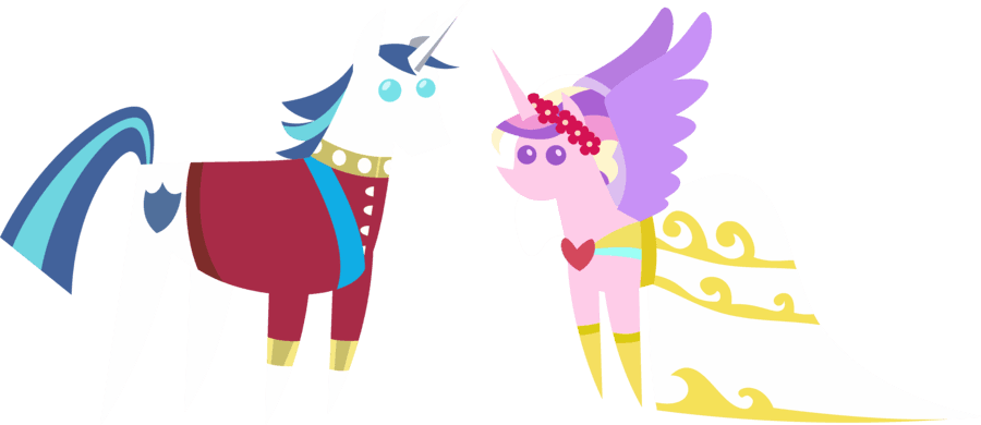 Royal Wedding Cake Toppers By Catnipfairy - Mlp Canterlot Wedding Cake - Free Transparent PNG Clipart Images Download. - Transparent PNG Free Download | PNGio