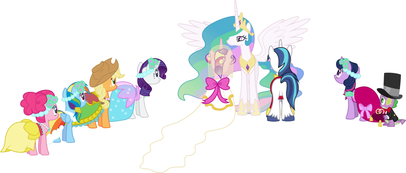 A Canterlot Wedding By 90sigma - My Little Pony Wedding On Deviantart - Free Transparent PNG Clipart Images Download. - Transparent PNG Free Download | PNGio