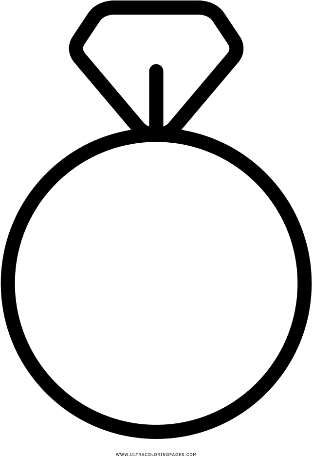 Coloring Pages Of Wedding Rings With Ring Page Ultra - Wedding Ring - Free Transparent PNG Clipart Images Download. - Transparent PNG Free Download | PNGio