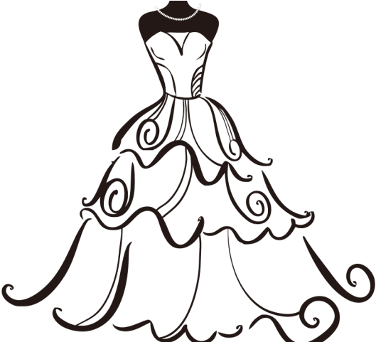 Groom Clipart Bridesmaid - Wedding Dress Clipart - Free Transparent PNG Clipart Images Download. - Transparent PNG Free Download | PNGio