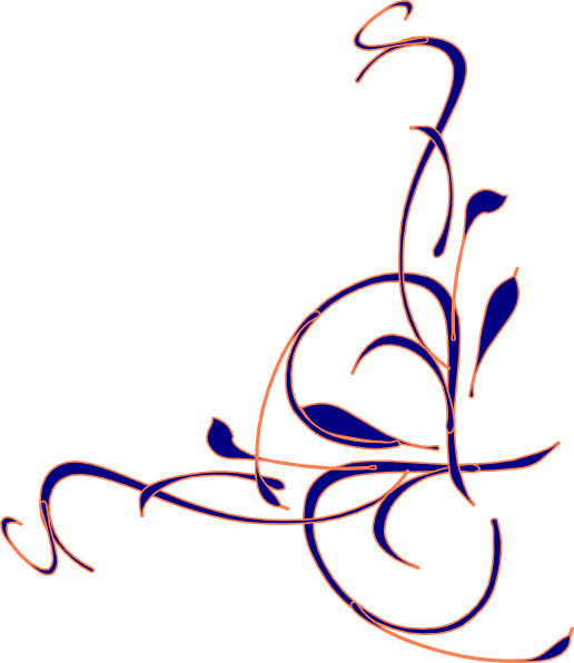 Navy Blue Wedding Clipart - White Corner Design Png - Free Transparent PNG Clipart Images Download. - Transparent PNG Free Download | PNGio