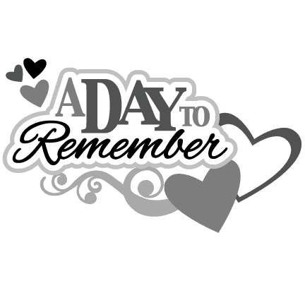 A Day To Remember Svg Scrapbook Title Wedding Svg Scrapbook - Day To Remember Png - Free Transparent PNG Clipart Images Download. - Transparent PNG Free Download | PNGio