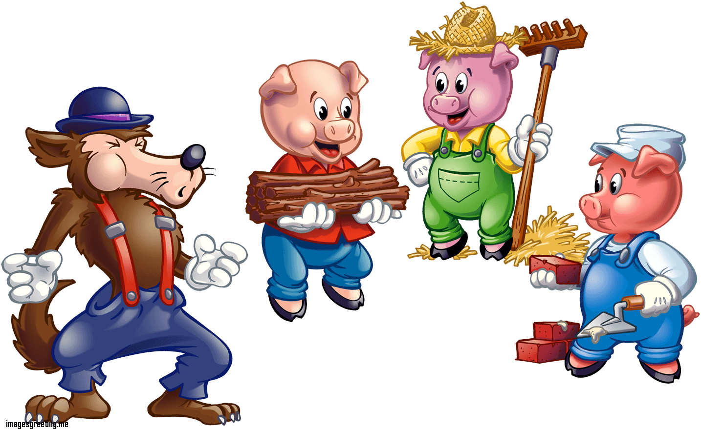 Awesome Clipart 50th Wedding Anniversary Clip Art 50th - Three Little Pigs Pigs - Free Transparent PNG Clipart Images Download. - Transparent PNG Free Download | PNGio