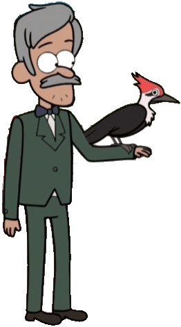 The Woodpecker Guy Is A Middle-aged Man, As Evidenced - Gravity Falls Woodpecker Guy - Free Transparent PNG Clipart Images Download. - Transparent PNG Free Download | PNGio