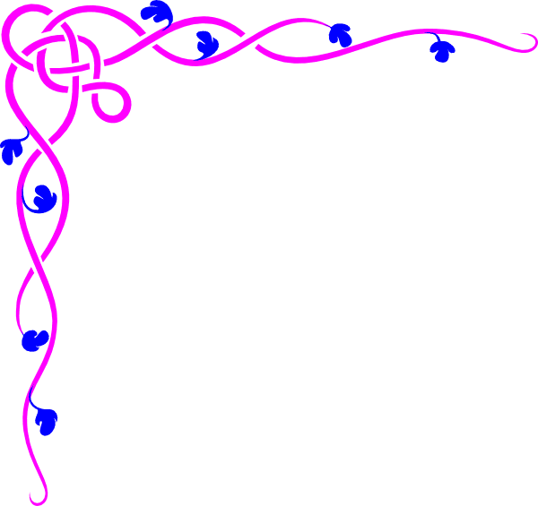 Wedding Border Clipart I Also Made This In A Pink Weddingpink - Simple Page Corner Borders - Free Transparent PNG Clipart Images Download. - Transparent PNG Free Download | PNGio