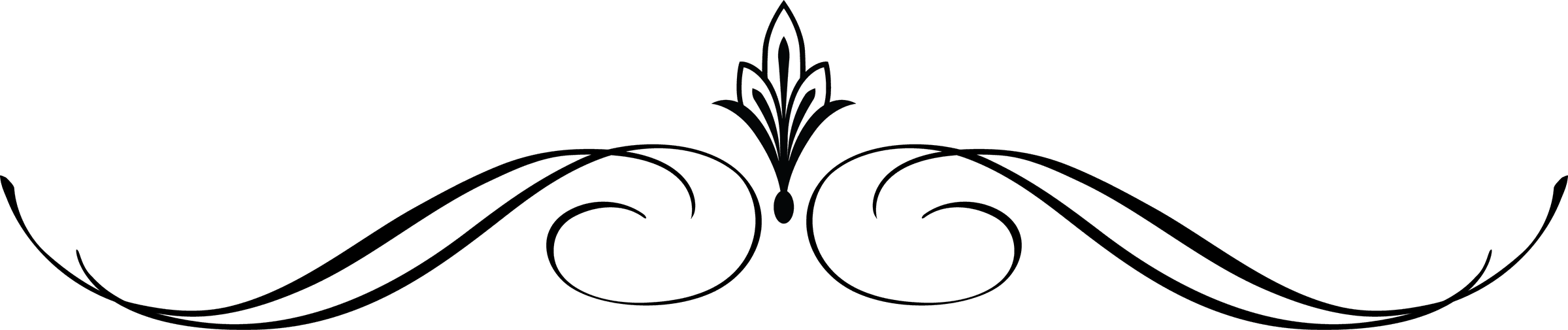 Wedding Line Designs , Swirl - Blue Decorative Lines Png - Free Transparent PNG Clipart Images Download. - Transparent PNG Free Download | PNGio