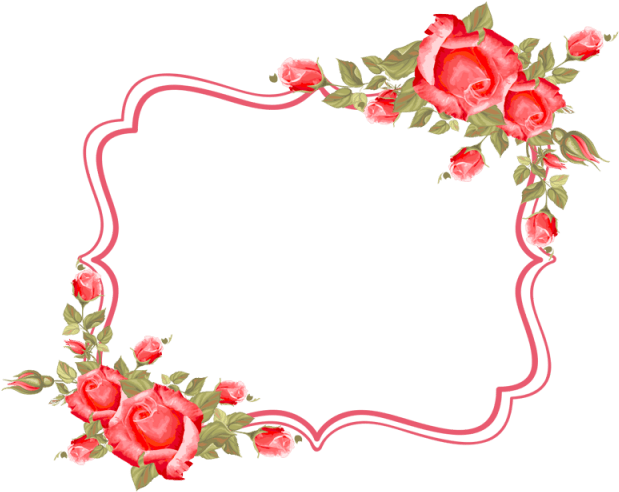 Frame, Flower, Roses, Frame, Border,rose, Wedding, - Marco De Flores Png - Free Transparent PNG Clipart Images Download. - Transparent PNG Free Download | PNGio