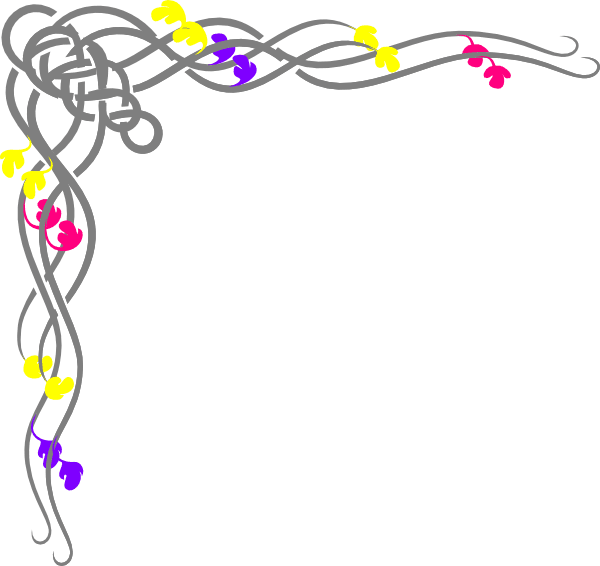 Wedding - Flowers - Clip - Art - Border - Free Transparent PNG Clipart Images Download. - Transparent PNG Free Download | PNGio