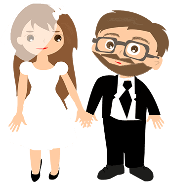 Wedding Picturesbridesmaid Dressesflower Girlsbridalpeace - Cartoon - Free Transparent PNG Clipart Images Download. - Transparent PNG Free Download | PNGio