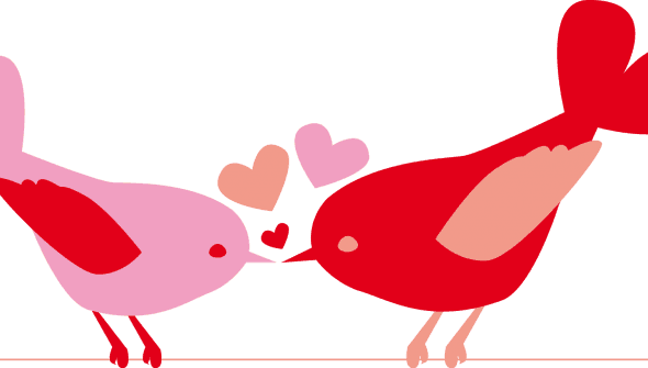 The Little Birds Above Was Designed For A Valentine's - The Little Birds Above Was Designed For A Valentine's - Free Transparent PNG Clipart Images Download. - Transparent PNG Free Download | PNGio