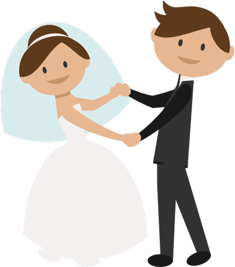 People, Wedding Couple, Bride, Groom, Dancing, Romantic - Bride And Groom Clipart - Free Transparent PNG Clipart Images Download. - Transparent PNG Free Download | PNGio