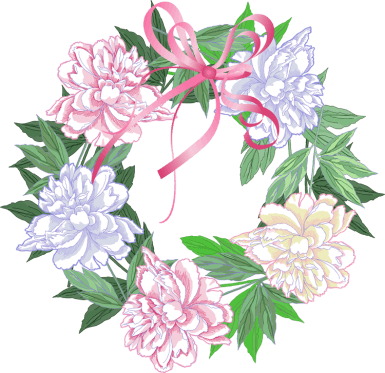 Watercolor Clipart, Peony, Flower Clipart, Wedding - Spring Wreaths Clipart - Free Transparent PNG Clipart Images Download. - Transparent PNG Free Download | PNGio