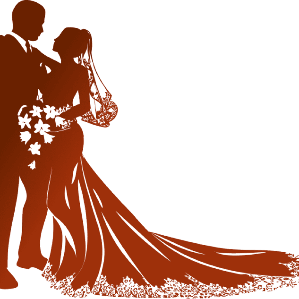 Clipart Png Download Wedding Png Clipart Hq Png Image - Bride And Groom Silhouette Clip - Free Transparent PNG Clipart Images Download. - Transparent PNG Free Download | PNGio