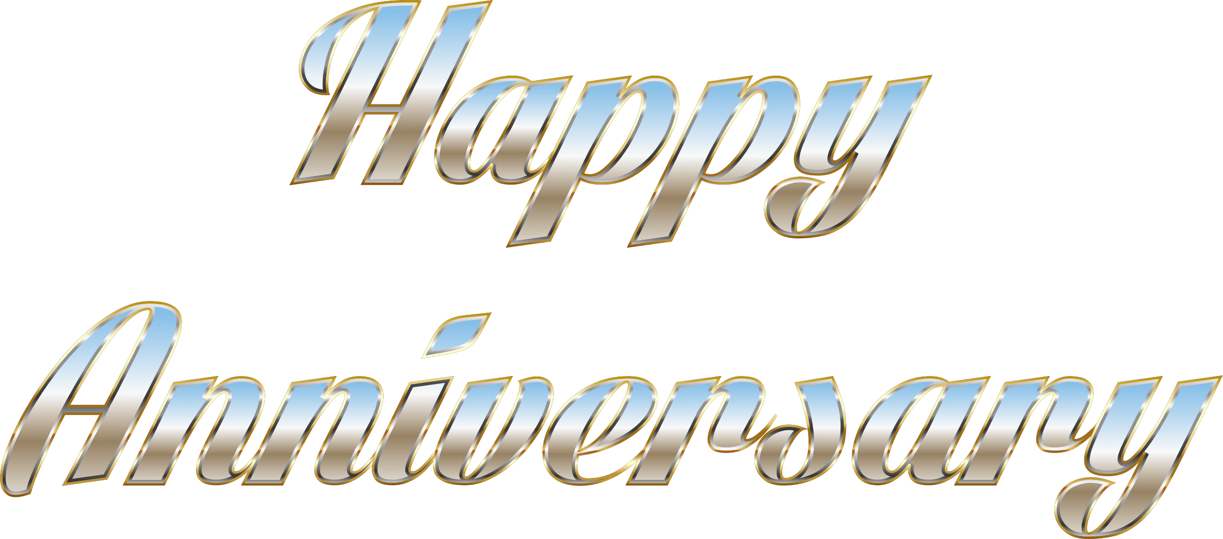 Best Hd Happy Anniversary Typography No Background - Happy Anniversary Png Text - Free Transparent PNG Clipart Images Download. - Transparent PNG Free Download | PNGio