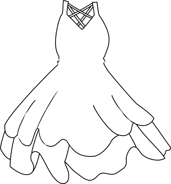 Wedding - Dress - Clipart - White Dress Clipart - Free Transparent PNG Clipart Images Download. - Transparent PNG Free Download | PNGio