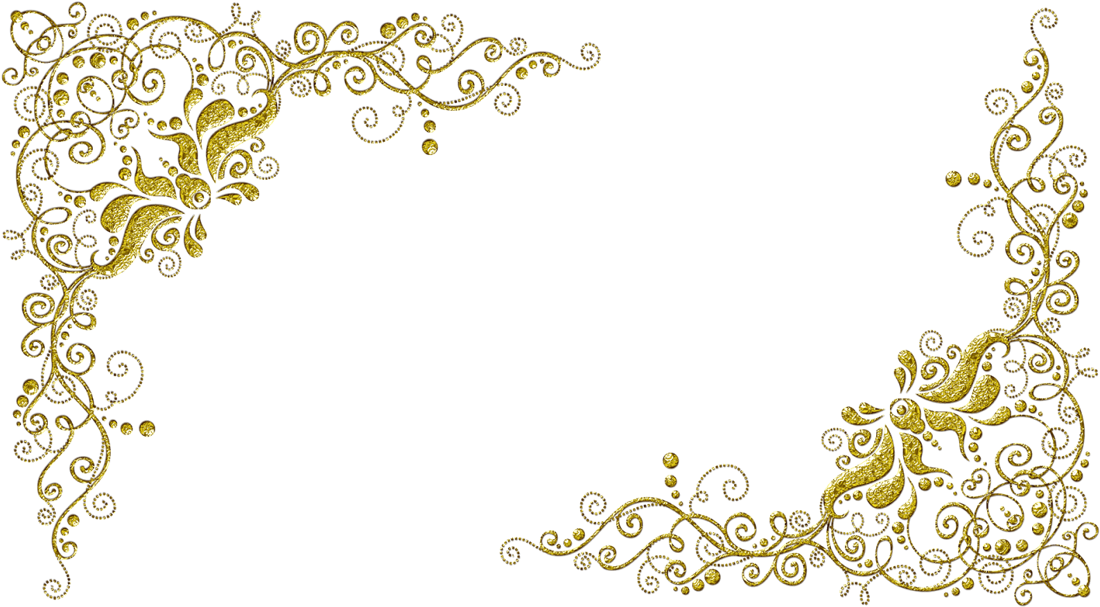Molduras Com Arabescos Dourados - Borda Para Convite De Casamento Png - Free Transparent PNG Clipart Images Download. - Transparent PNG Free Download | PNGio