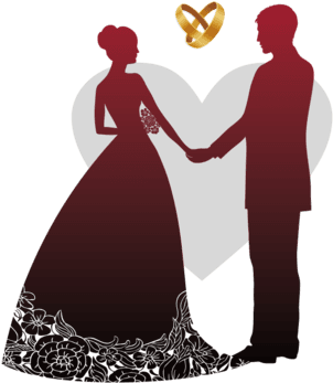 Wedding Design Png - Silhueta De Noivos Em Png - Free Transparent PNG Clipart Images Download. - Transparent PNG Free Download | PNGio