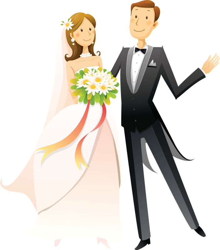 Wedding Embroidery Cliparts - Imagenes De Novios Para Tarjetas De Boda - Free Transparent PNG Clipart Images Download. - Transparent PNG Free Download | PNGio