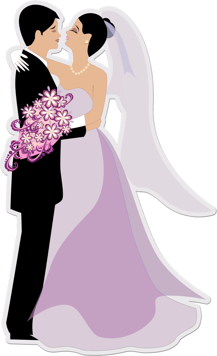 Новобрачные - - Pergamano - Ślub - Pinterest - Wedding - Married Man And Woman - Free Transparent PNG Clipart Images Download. - Transparent PNG Free Download | PNGio