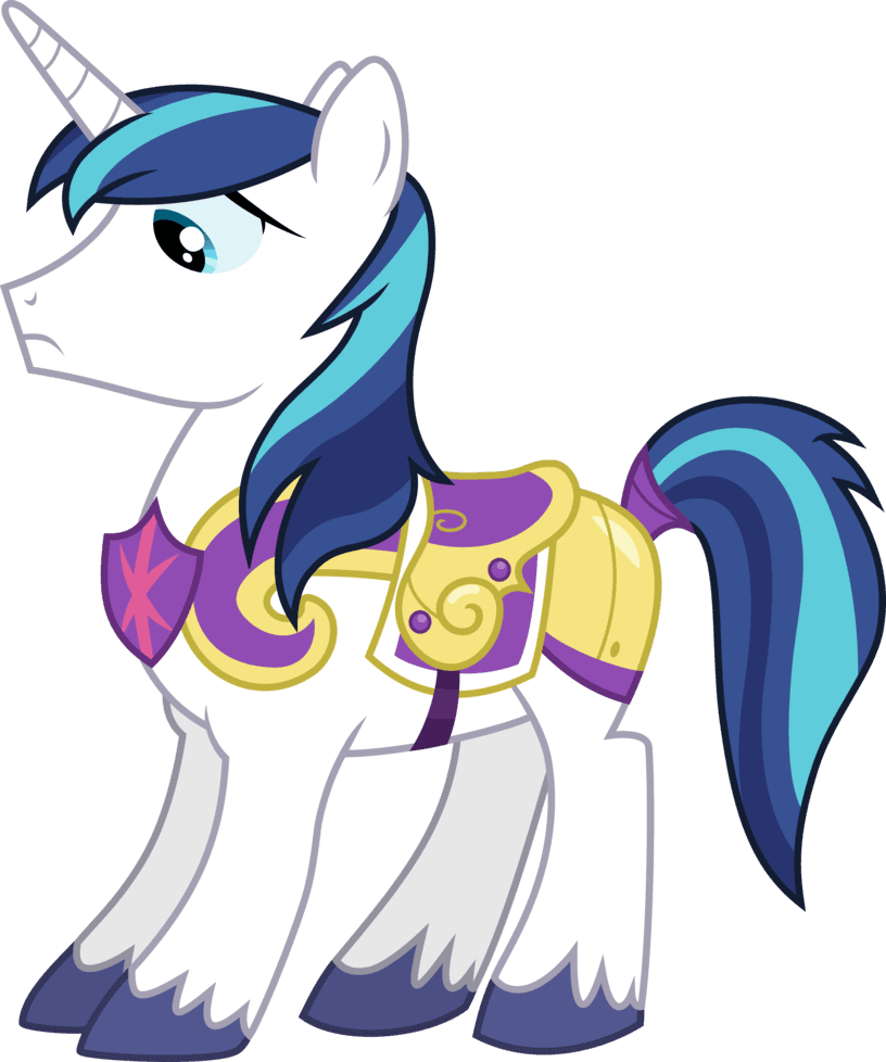 Shining Armor By Starnight5 - My Little Pony Shining Armor Pose Shield + Stripes - Free Transparent PNG Clipart Images Download. - Transparent PNG Free Download | PNGio