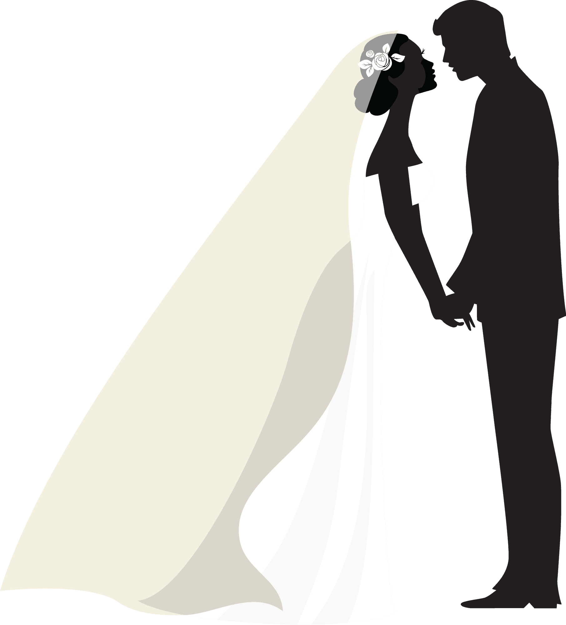 Digi Stamps - 結婚 式 シルエット イラスト - Free Transparent PNG Clipart Images Download. - Transparent PNG Free Download | PNGio