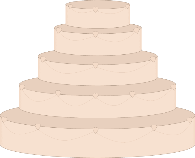 Wedding Cake - Cake Decorating - Free Transparent PNG Clipart Images Download. - Transparent PNG Free Download | PNGio