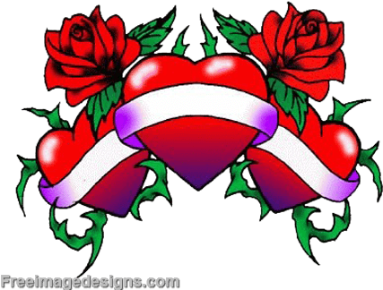 Tattoo Clipart Love Heart - Love Heart Tattoo Designs - Free Transparent PNG Clipart Images Download. - Transparent PNG Free Download | PNGio