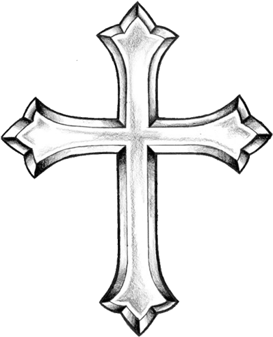 Cross Tattoo Design - Free Transparent PNG Clipart Images Download. - Transparent PNG Free Download | PNGio
