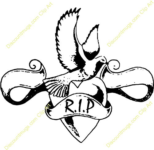 In Loving Memory Clipart - Dove Tattoo - Free Transparent PNG Clipart Images Download. - Transparent PNG Free Download | PNGio