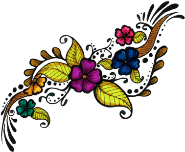 Flower Tattoo Design Clipart Png Images - Girls Tattoo Png - Free Transparent PNG Clipart Images Download. - Transparent PNG Free Download | PNGio