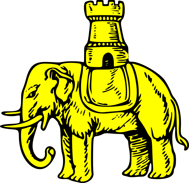 Elephant And Castle Clipart - Elephant And Castle Tattoo - Free Transparent PNG Clipart Images Download. - Transparent PNG Free Download | PNGio