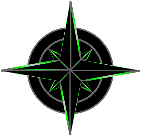 Navigation Symbol Black And Green Clip Art - Sword Shield Drawing Tattoo - Free Transparent PNG Clipart Images Download. - Transparent PNG Free Download | PNGio
