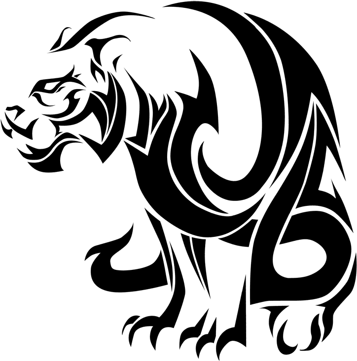 Tribal Style By Ice - Tribal Tattoo Design Panther - Free Transparent PNG Clipart Images Download. - Transparent PNG Free Download | PNGio