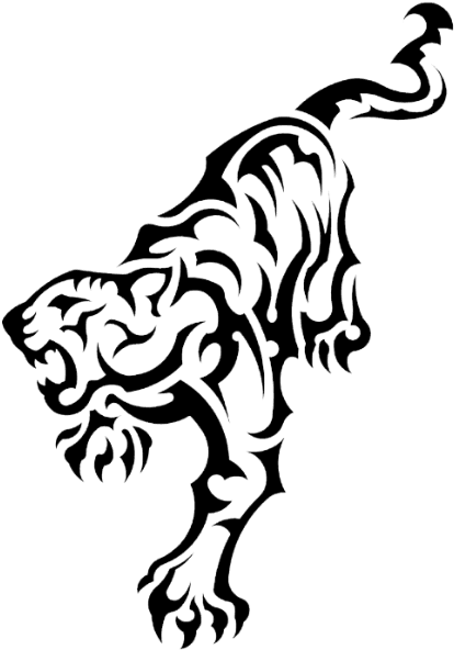 Animale, Tiger, Sumatra Tiger, Tierwelt, Tiger Tattoos - Tribal Tiger Tattoo - Free Transparent PNG Clipart Images Download. - Transparent PNG Free Download | PNGio