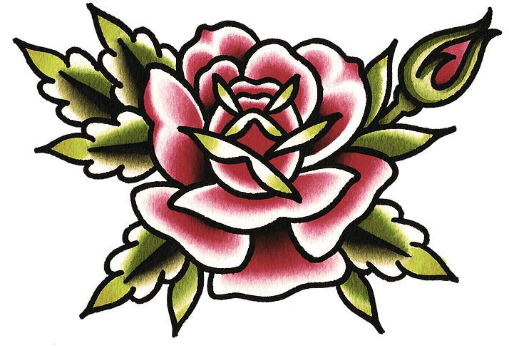 Tattoo Shop Long Beach - Flower Tattoo Png - Free Transparent PNG Clipart Images Download. - Transparent PNG Free Download | PNGio