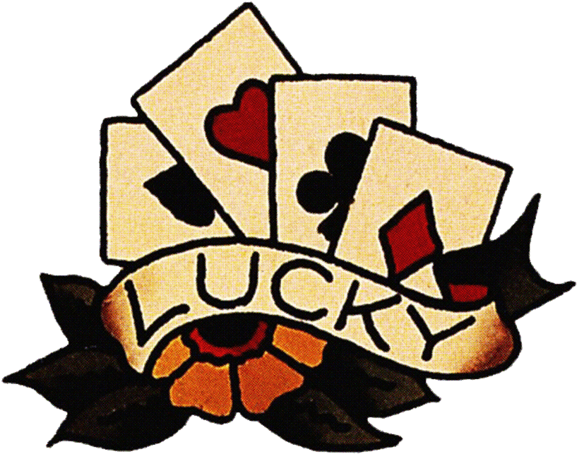 Sailor Jerry, Vintage Tattoo, Designs, Lucky, Luck - Vintage Tattoo Designs - Free Transparent PNG Clipart Images Download. - Transparent PNG Free Download | PNGio