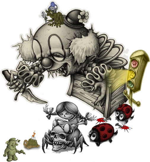 25 Trending Clown Tattoo Ideas On Pinterest - Evil Clown Tattoo Designs - Free Transparent PNG Clipart Images Download. - Transparent PNG Free Download | PNGio