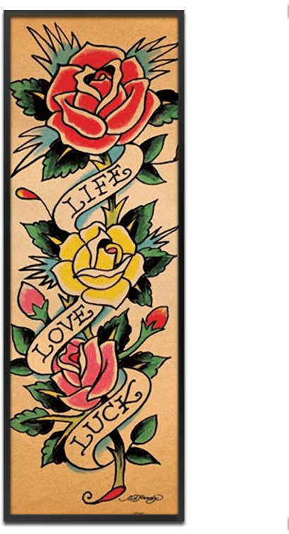 Ed Hardy Posters - Ed Hardy Style Tattoo - Free Transparent PNG Clipart Images Download. - Transparent PNG Free Download | PNGio