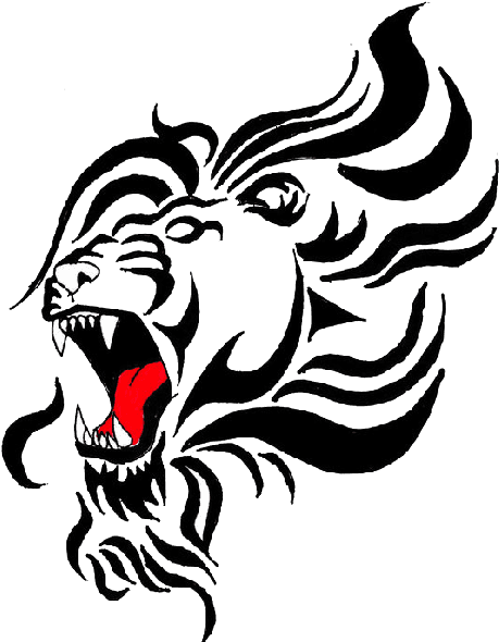 Tribal Lion Tattoos Clipart Best Cymhmi Clipart - Roaring Lion Tattoo - Free Transparent PNG Clipart Images Download. - Transparent PNG Free Download | PNGio