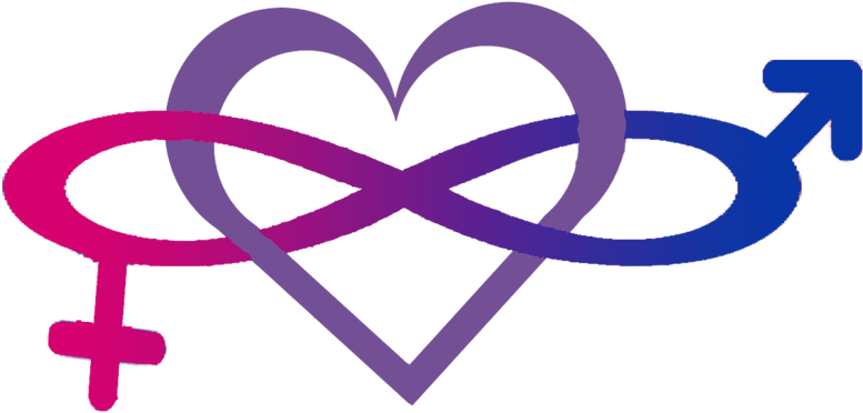 Bisexual Symbol By Scorpionskissx - Bisexual Stars Tattoo - Free Transparent PNG Clipart Images Download. - Transparent PNG Free Download | PNGio