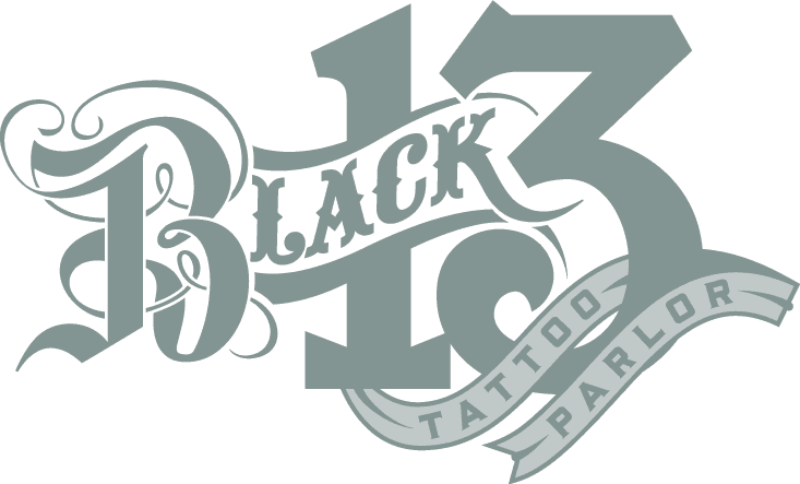Black 13 Tattoo Parlor - 13 Tattoo - Free Transparent PNG Clipart Images Download. - Transparent PNG Free Download | PNGio