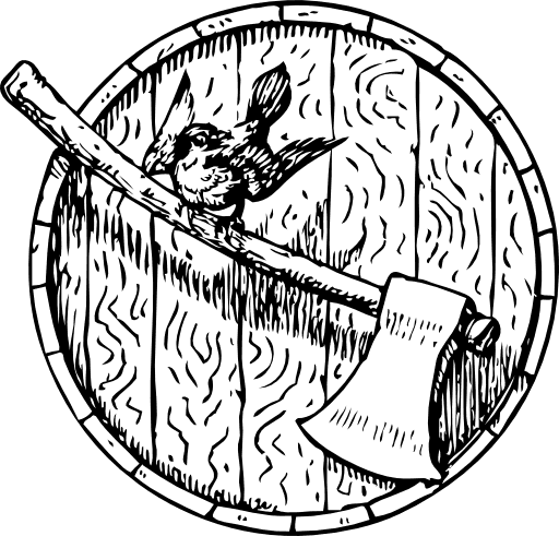 Sparrow Axe Barrelhead - Axe Tattoo Drawings - Free Transparent PNG Clipart Images Download. - Transparent PNG Free Download | PNGio