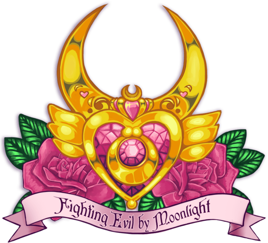 Sailor Moon Tattoo Design By Enixyy - Sailor Moon Tattoo Design - Free Transparent PNG Clipart Images Download. - Transparent PNG Free Download | PNGio