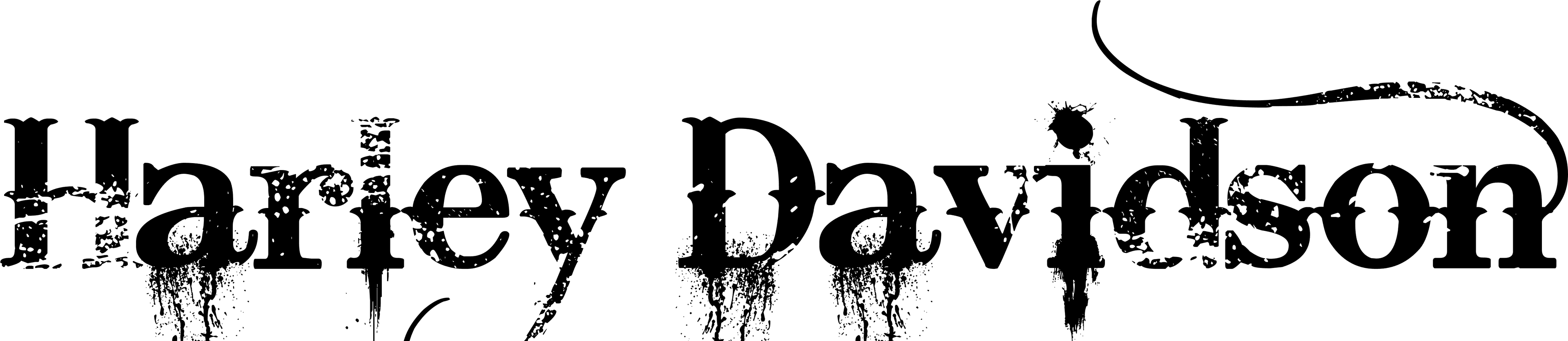 Harley Davidson Fonts - Music Is The Answer Tattoo - Free Transparent PNG Clipart Images Download. - Transparent PNG Free Download | PNGio