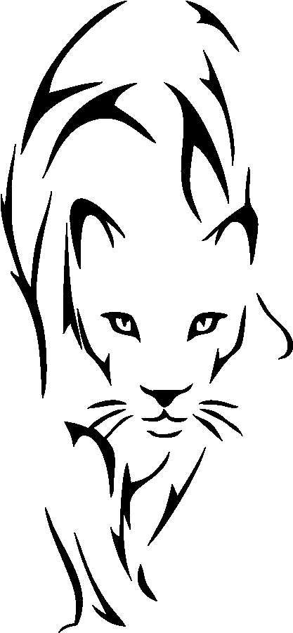 Black Panther Funny Jdm Auto Car Bumper Window Vinyl - Tribal Lioness Tattoo - Free Transparent PNG Clipart Images Download. - Transparent PNG Free Download | PNGio