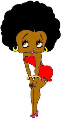Luxury Black Betty Boop Pictures Free Valentine Betty - Black Betty Boop Tattoos - Free Transparent PNG Clipart Images Download. - Transparent PNG Free Download | PNGio